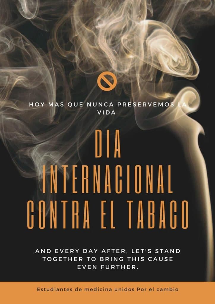 Estudiantes de Medicina se activan en contra del tabaco