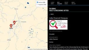 UDLA Channel Chequea está en el mapa de verificadores de Duke Reporters’ Lab