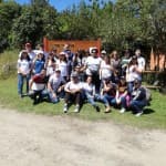 Estudiantes de la University of Houston-Downtown en conjunto con UDLA realizaron trabajo de vinculación con comunidades