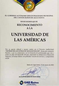 Graduados de la UDLA recibieron reconocimiento por fomentar la música nacional