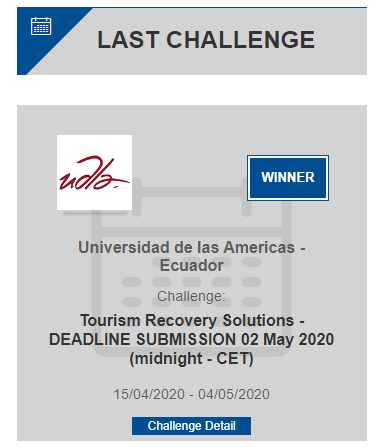 UDLA OBTIENE EL PRIMER LUGAR DE UNIVERSIDADES EN LA COSTA OESTE EN EL UNWTO STUDENTS’ LEAGUE CHALLENGE: TOURISM RECOVERY SOLUTIONS
